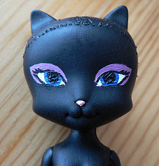 Black custom kitty